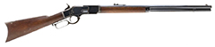 Winchester’s Model 1873 rifle was introduced along with the new 44 WCF.
